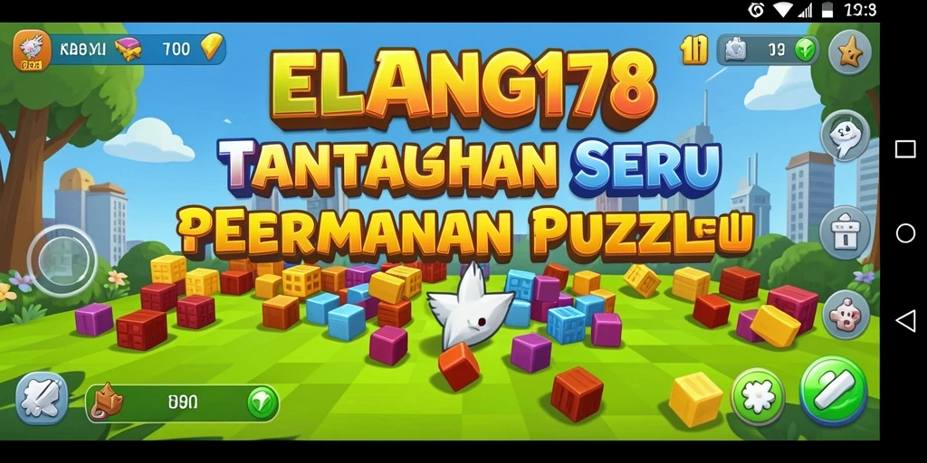 Screenshot menunjukkan momen seru dalam gameplay Puzzle.