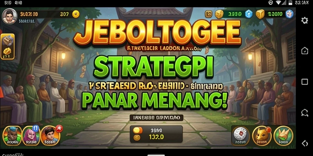 Tampilan gameplay strategis di JEBOLTOGEL yang menarik.