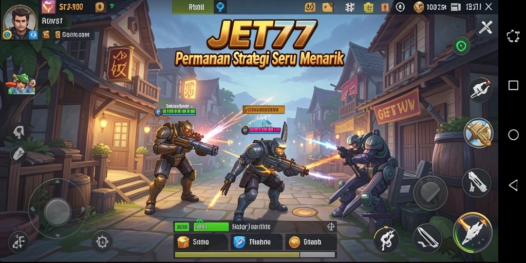 Tampilan gameplay seru di JET77 dengan strategi mendebarkan.