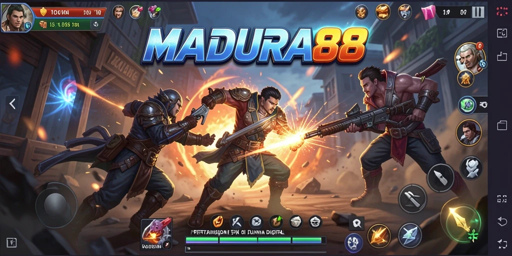 Tampilan gameplay seru dan mengesankan dari MADURA88.