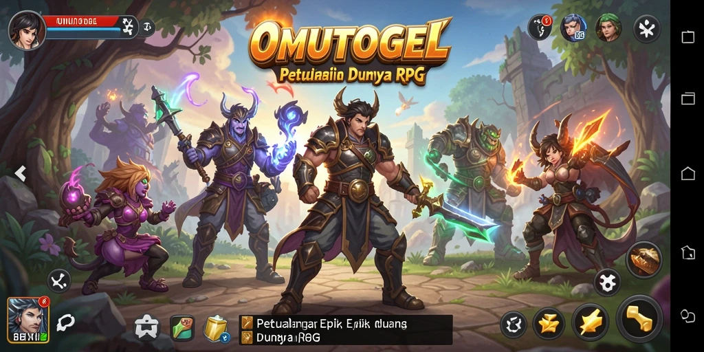 Tampilan menakjubkan dari gameplay RPG yang mendebarkan.