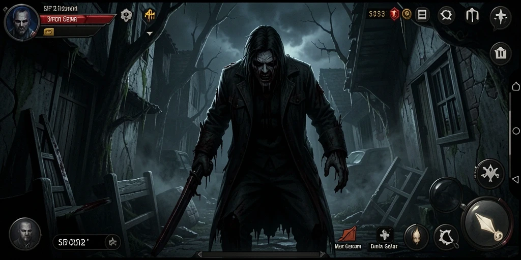 Tampilan gameplay SP212 yang mencekam dan menyeramkan.